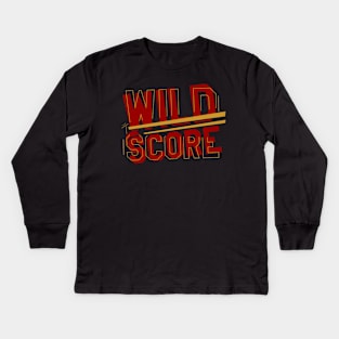 wild score Kids Long Sleeve T-Shirt